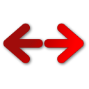 Arrows,Red,Two way ok 